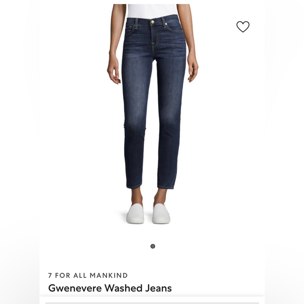 7 For All Mankind Gwenevere skinny jeans